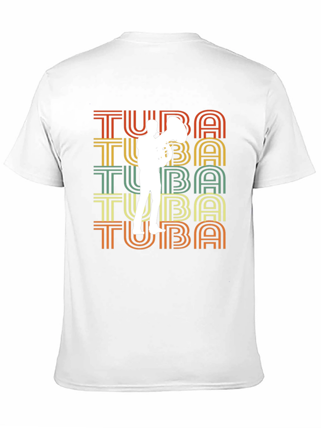 Retro Tuba Player Graphic Tee