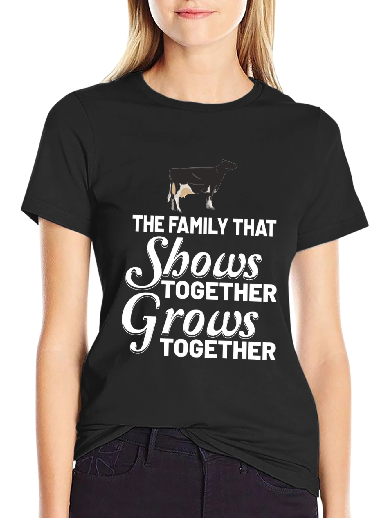 Family That Shows Together Grows Together T-Shirt