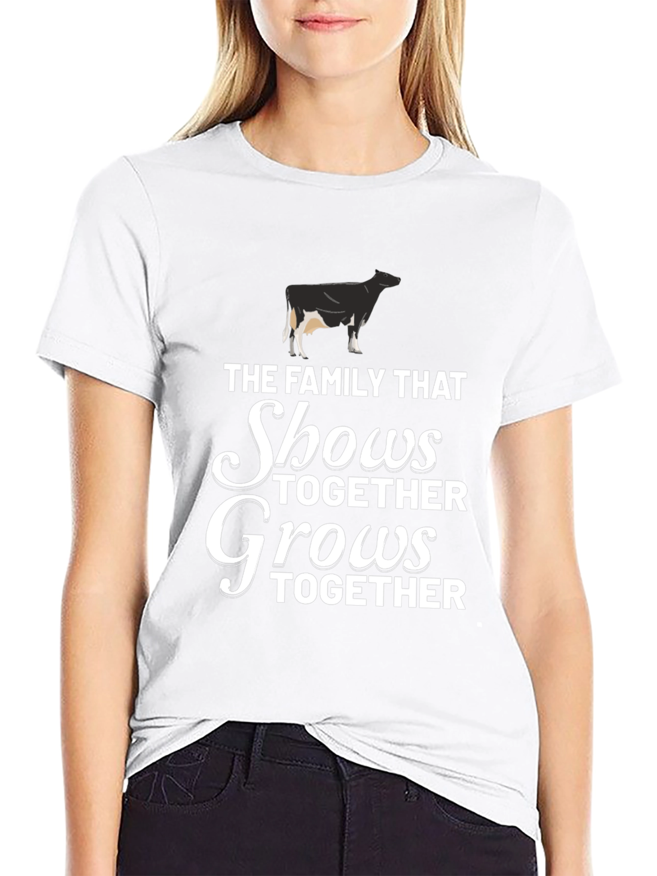 Family That Shows Together Grows Together T-Shirt