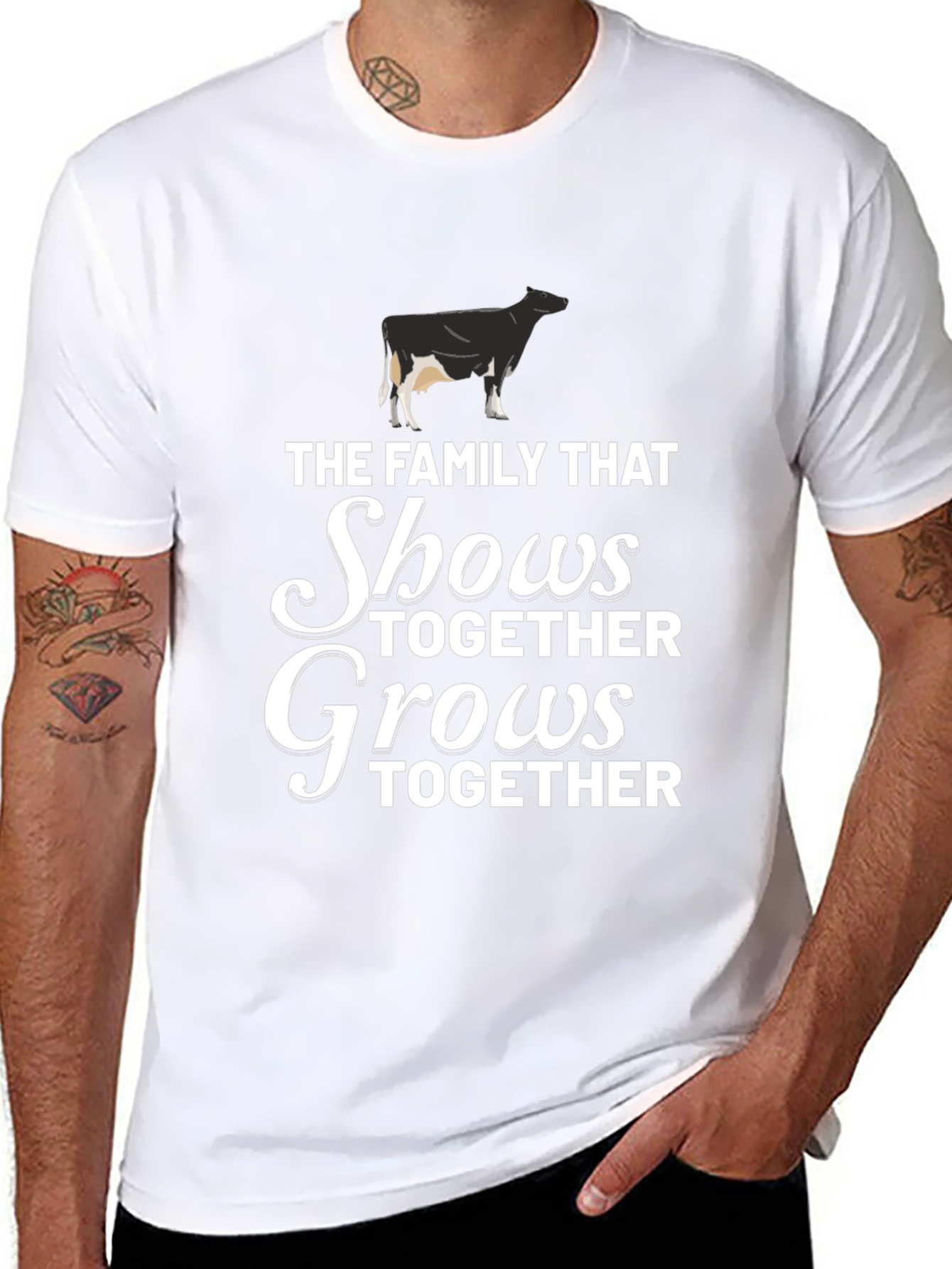 Family That Shows Together Grows Together T-Shirt