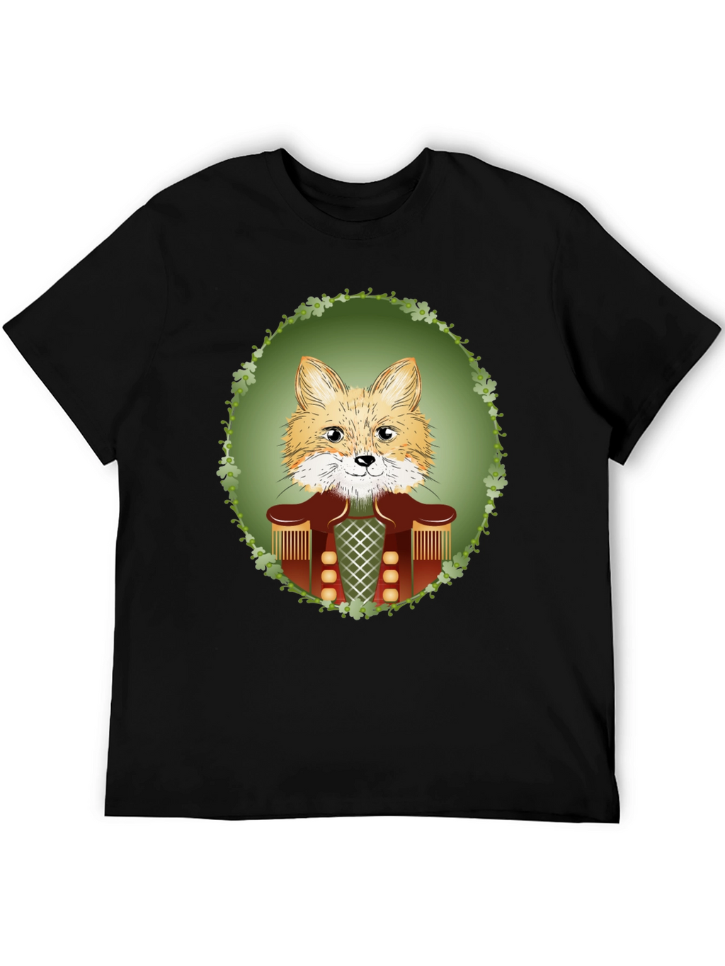 Fox Nutcracker T-Shirt - Unique Animal Design