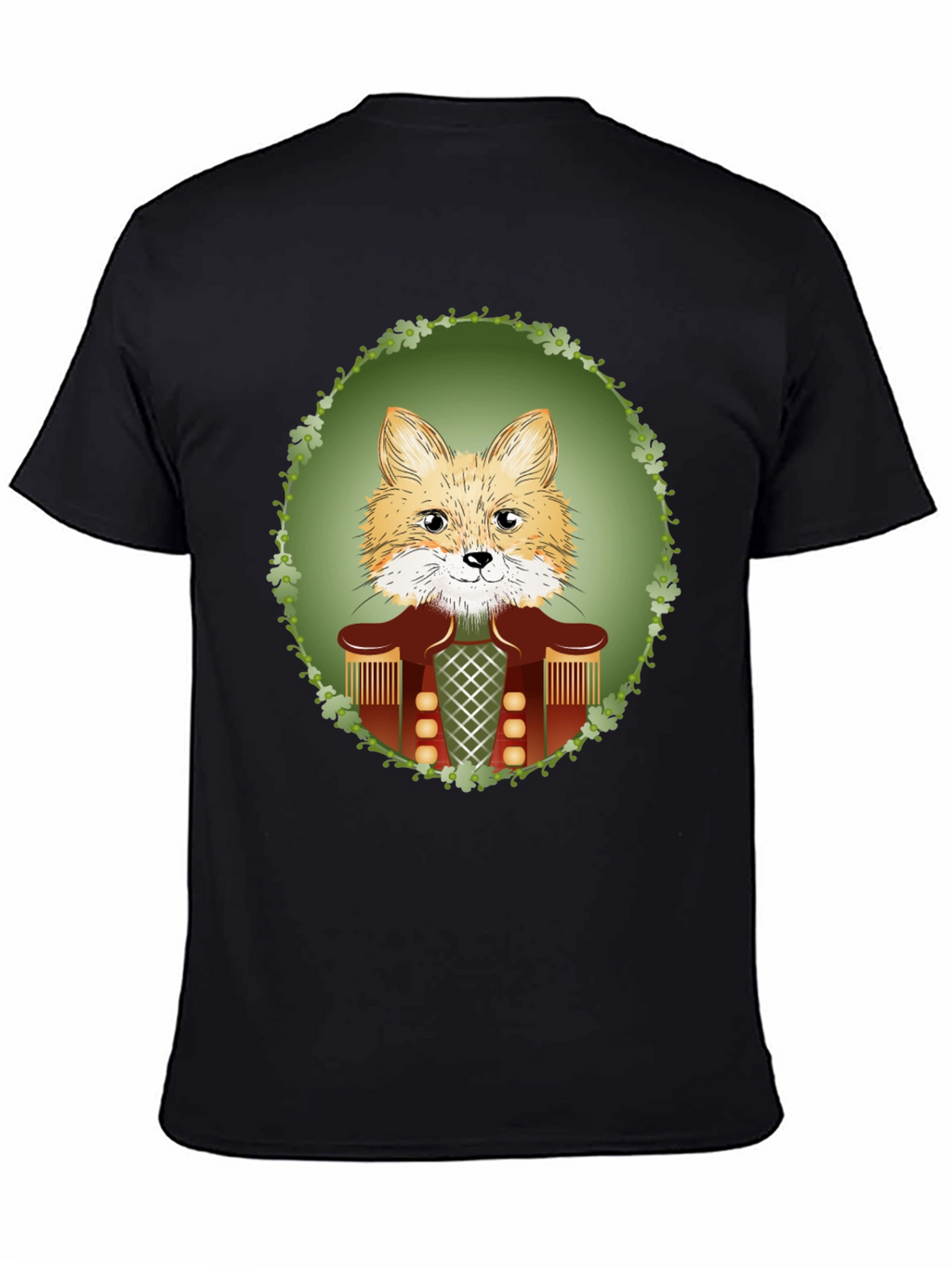 Fox Nutcracker T-Shirt - Unique Animal Design