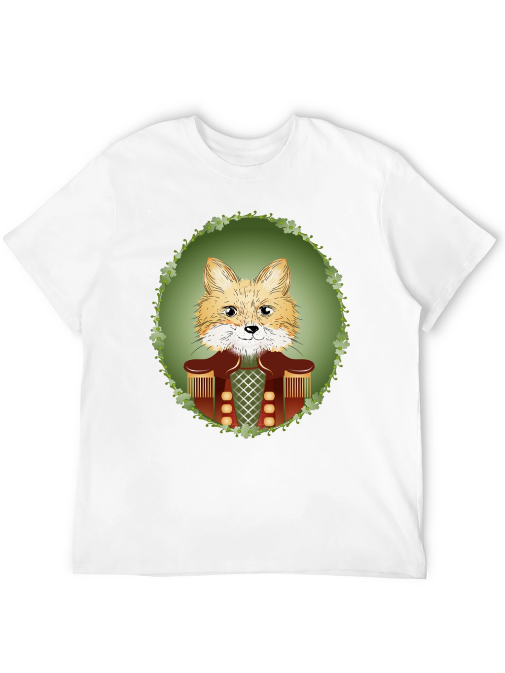 Fox Nutcracker T-Shirt - Unique Animal Design