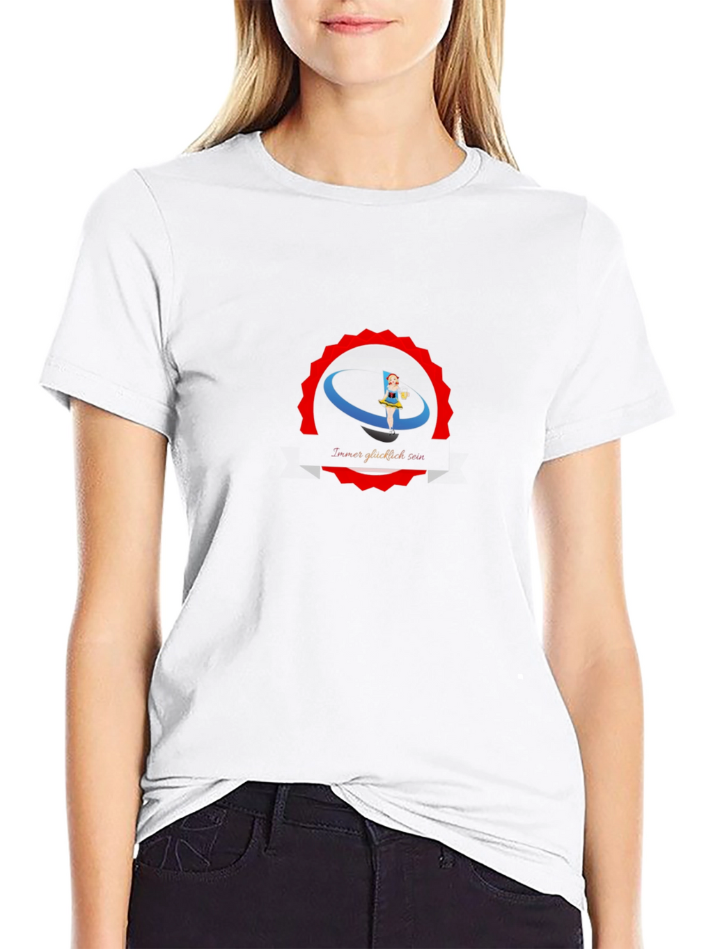 Immer Glucklich Sein T-Shirt