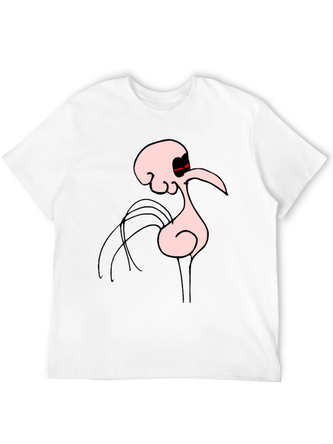 Bold Squidward T-Shirt - Black Cartoon Tee