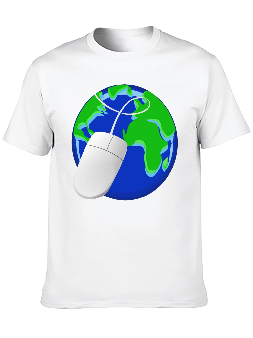 Earth Mouse Graphic Tee - Geek Chic Style