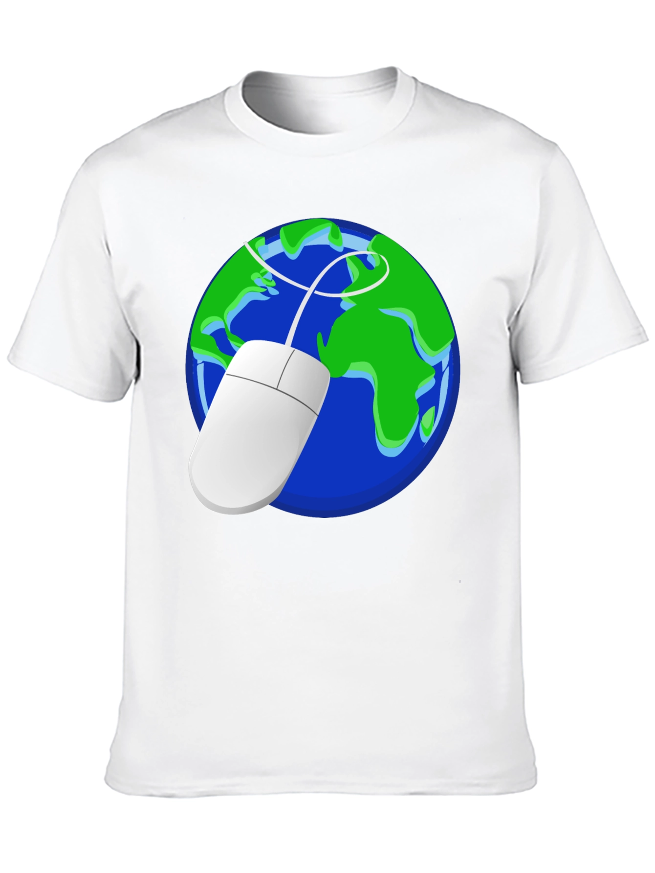 Earth Mouse Graphic Tee - Geek Chic Style