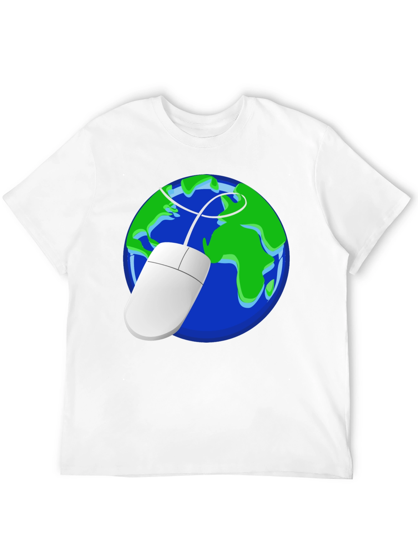Earth Mouse Graphic Tee - Geek Chic Style