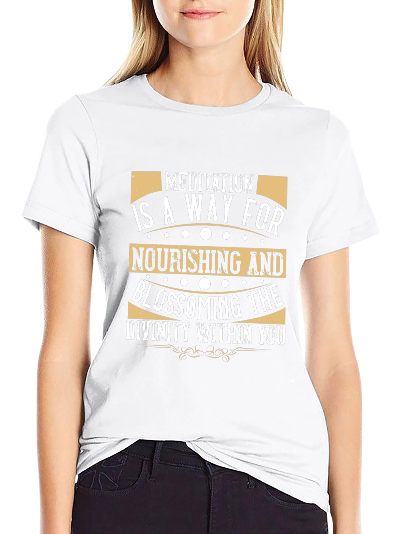Meditation Nourishing Divinty T-Shirt