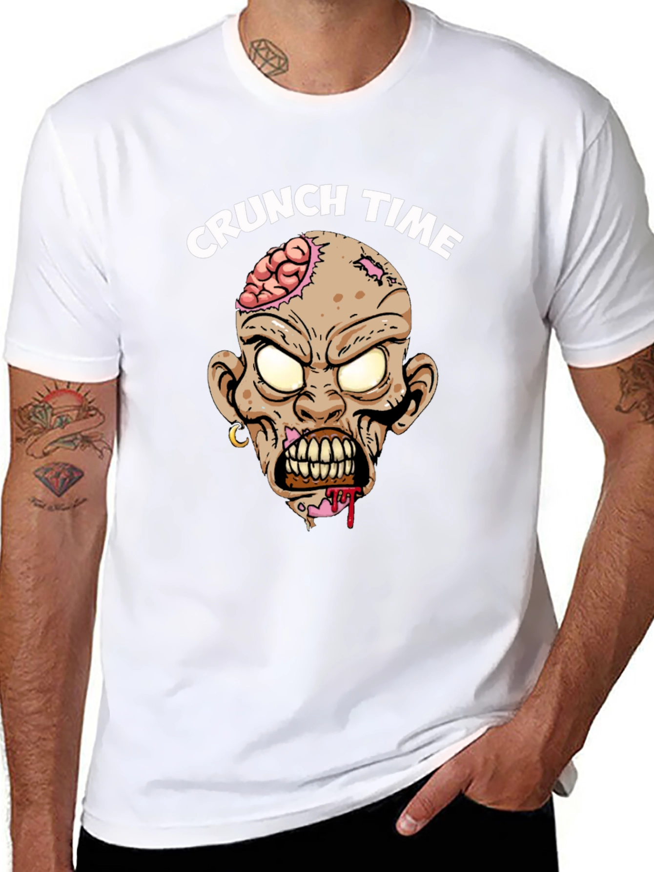 Crunch Time Zombie T-Shirt