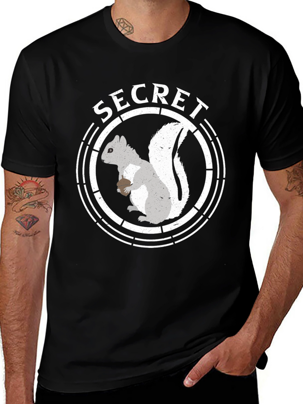 Secret Squirrel Graphic T-Shirt
