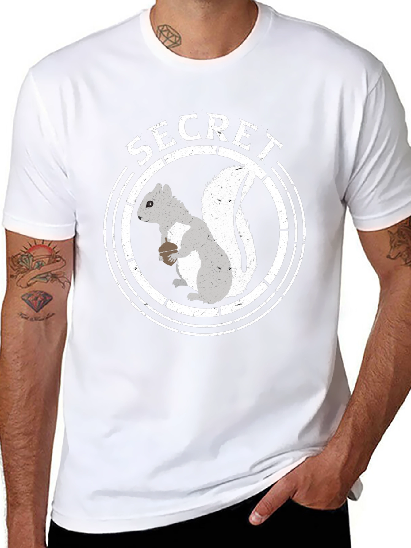 Secret Squirrel Graphic T-Shirt
