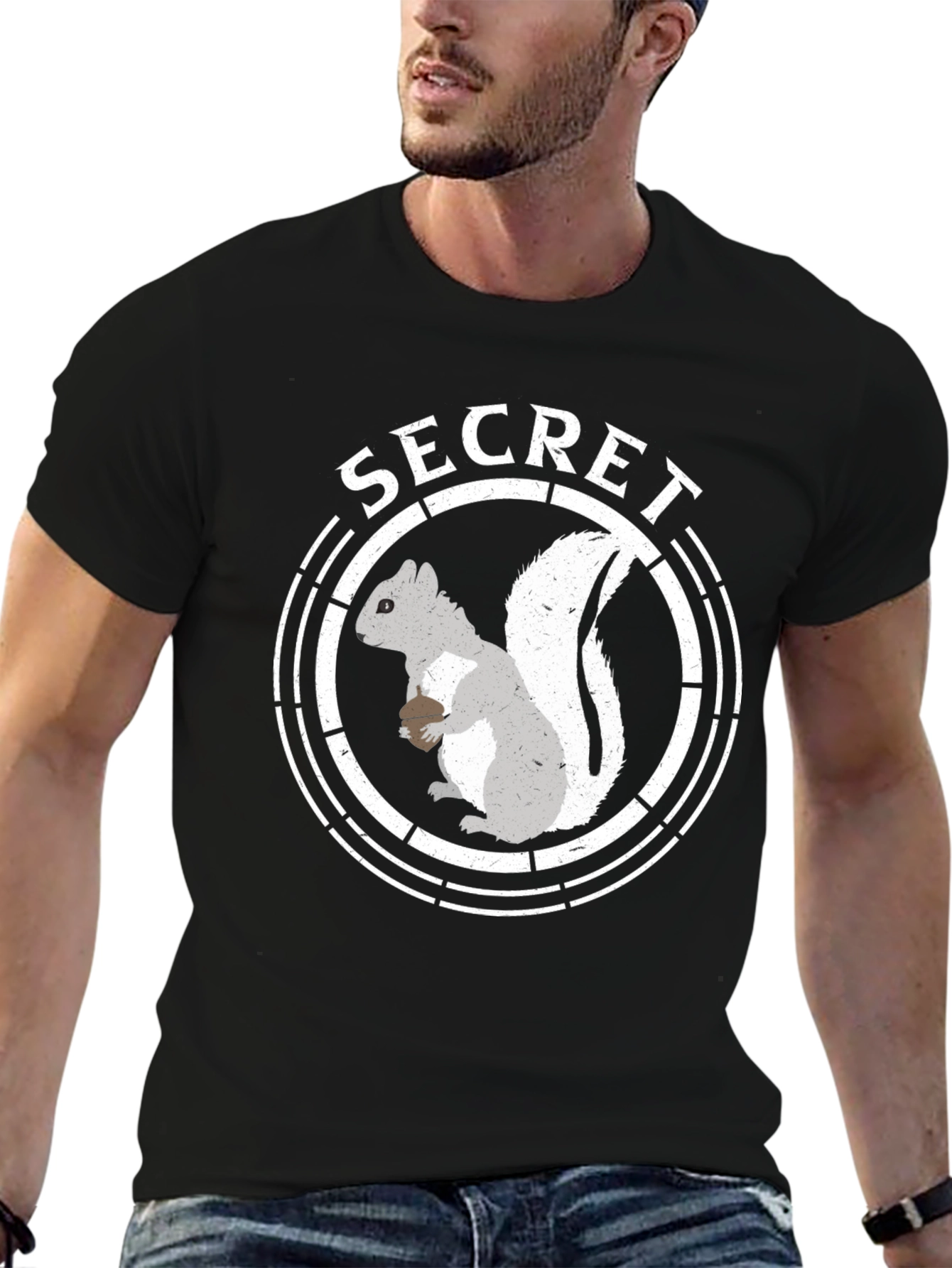 Secret Squirrel Graphic T-Shirt