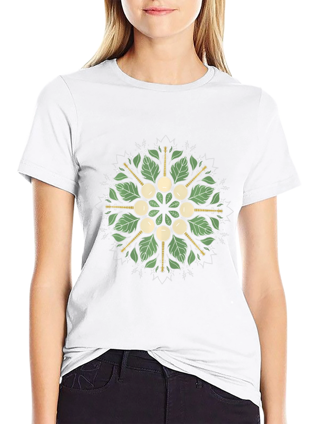 Banjo Mandala Graphic Tee - Unique Music Lover Shirt