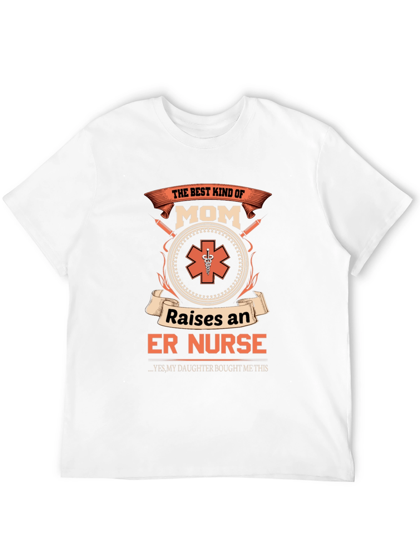 ER Nurse Mom Graphic T-Shirt