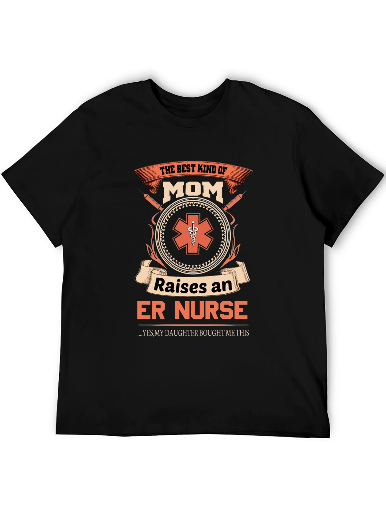 ER Nurse Mom Graphic T-Shirt