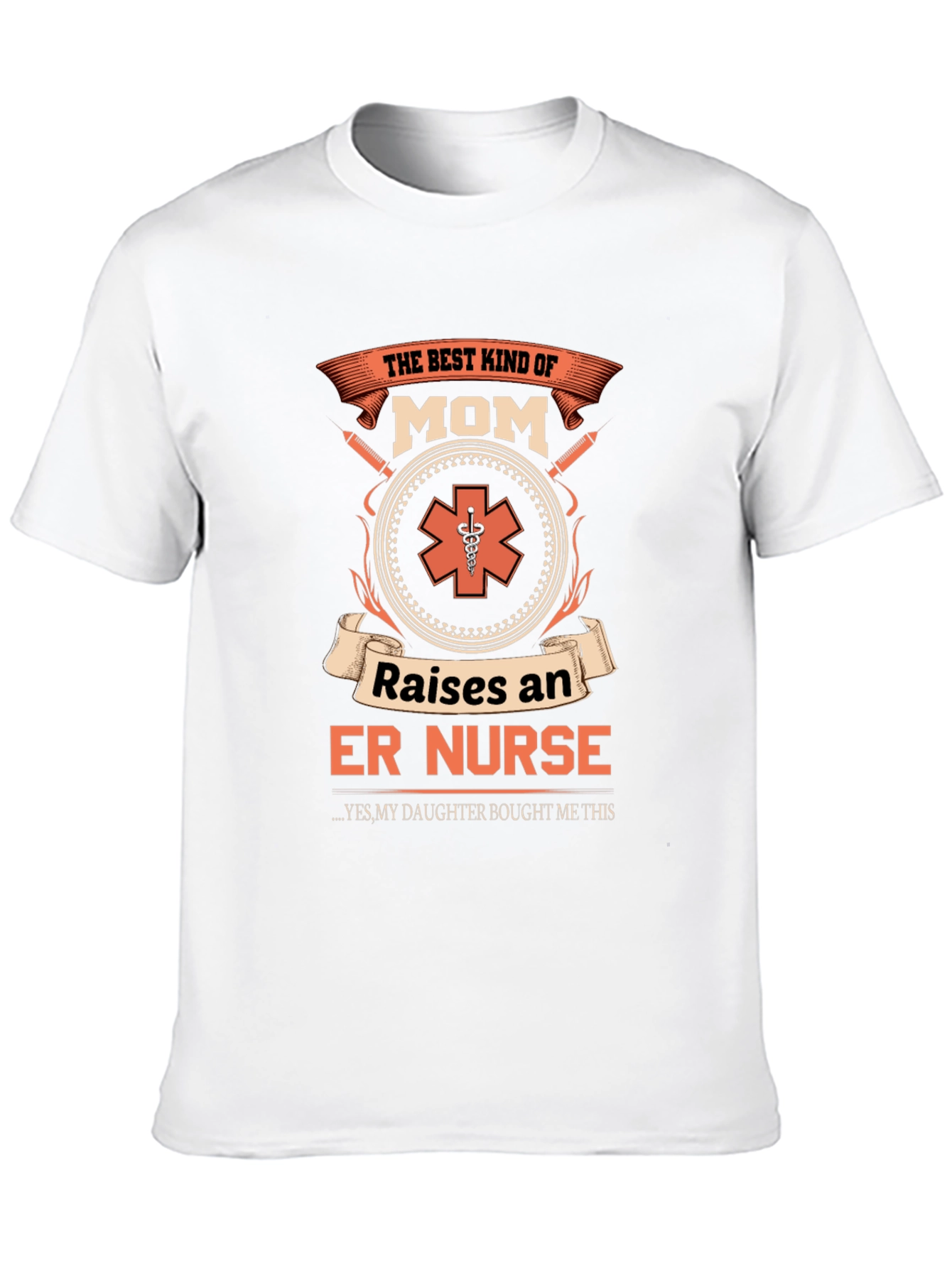 ER Nurse Mom Graphic T-Shirt