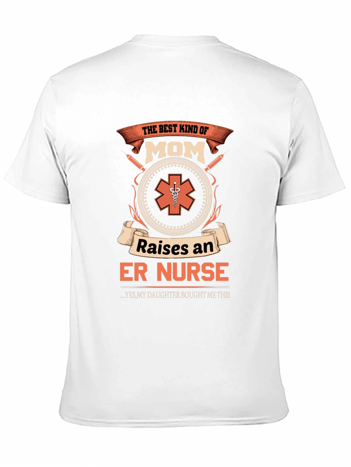 ER Nurse Mom Graphic T-Shirt