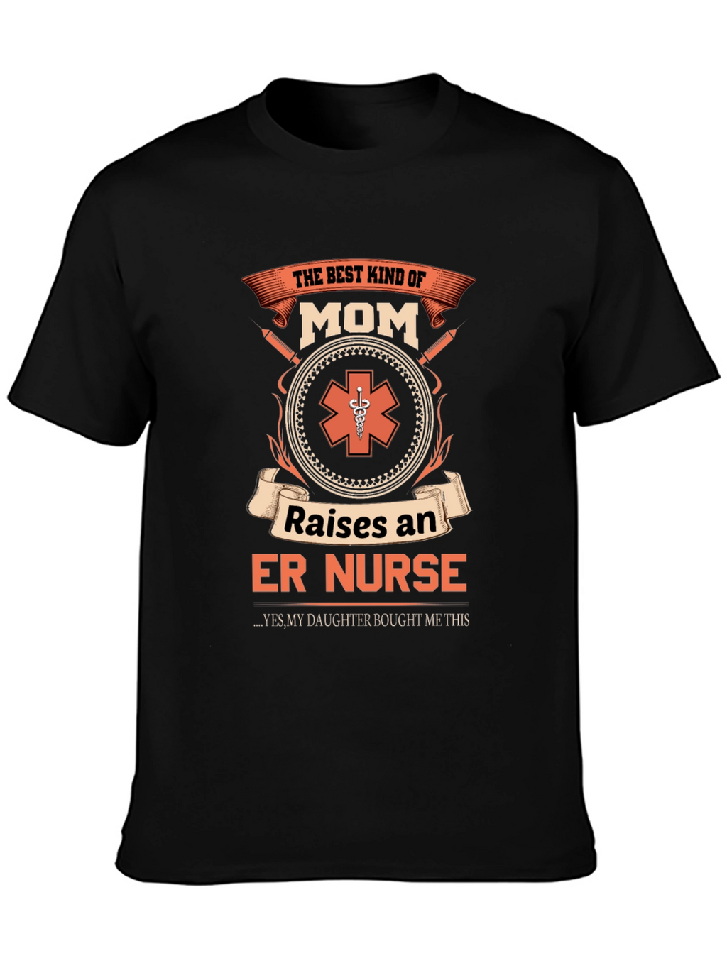 ER Nurse Mom Graphic T-Shirt