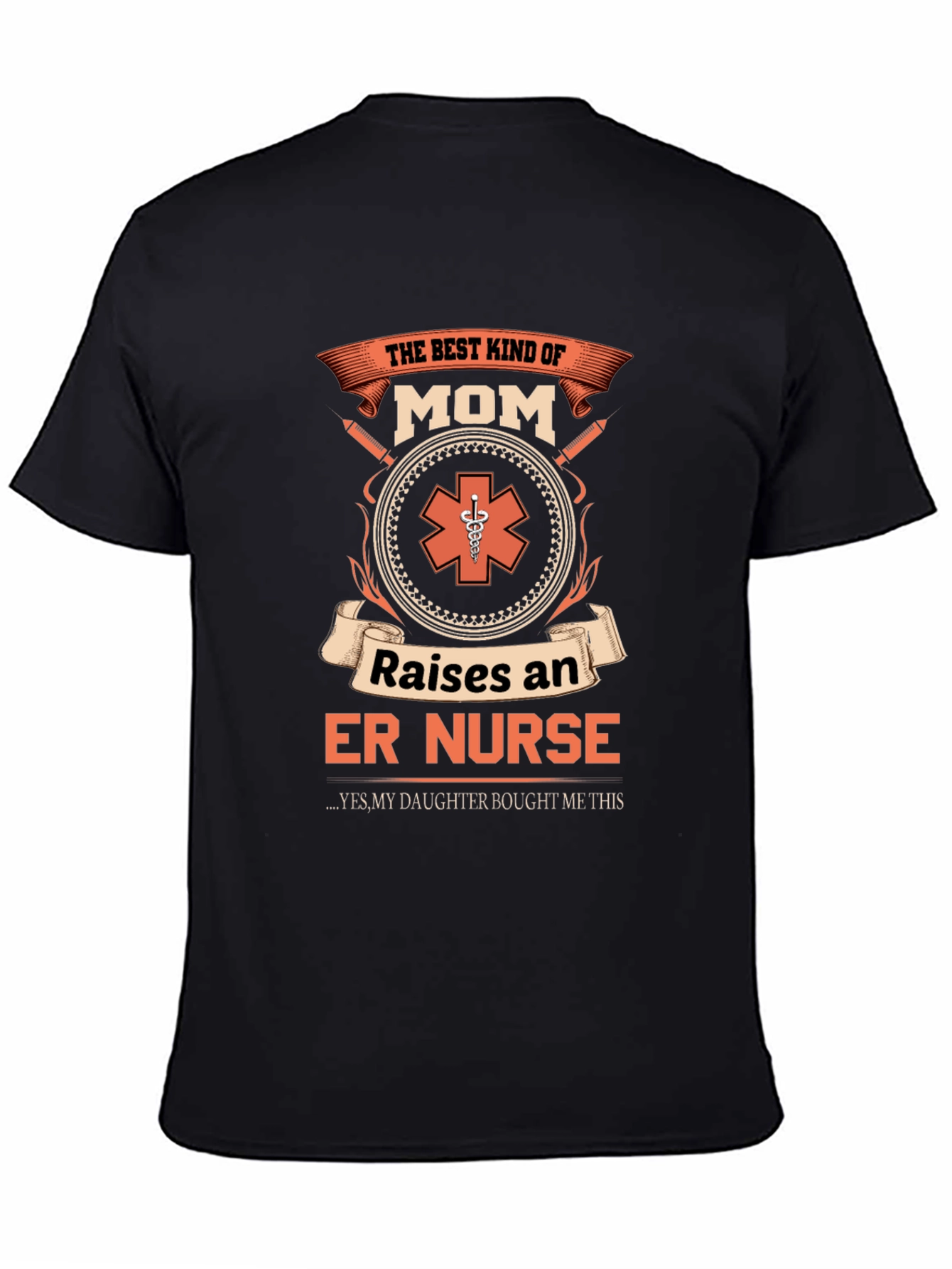 ER Nurse Mom Graphic T-Shirt