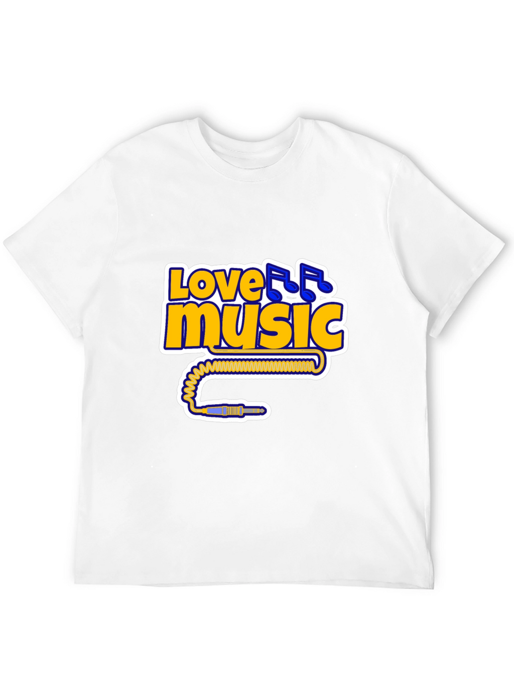 Love Music Black T-Shirt
