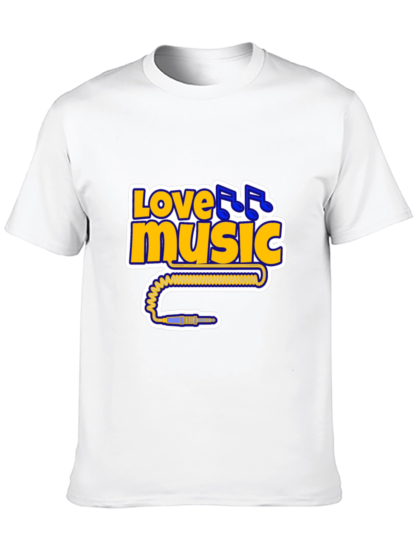 Love Music Black T-Shirt