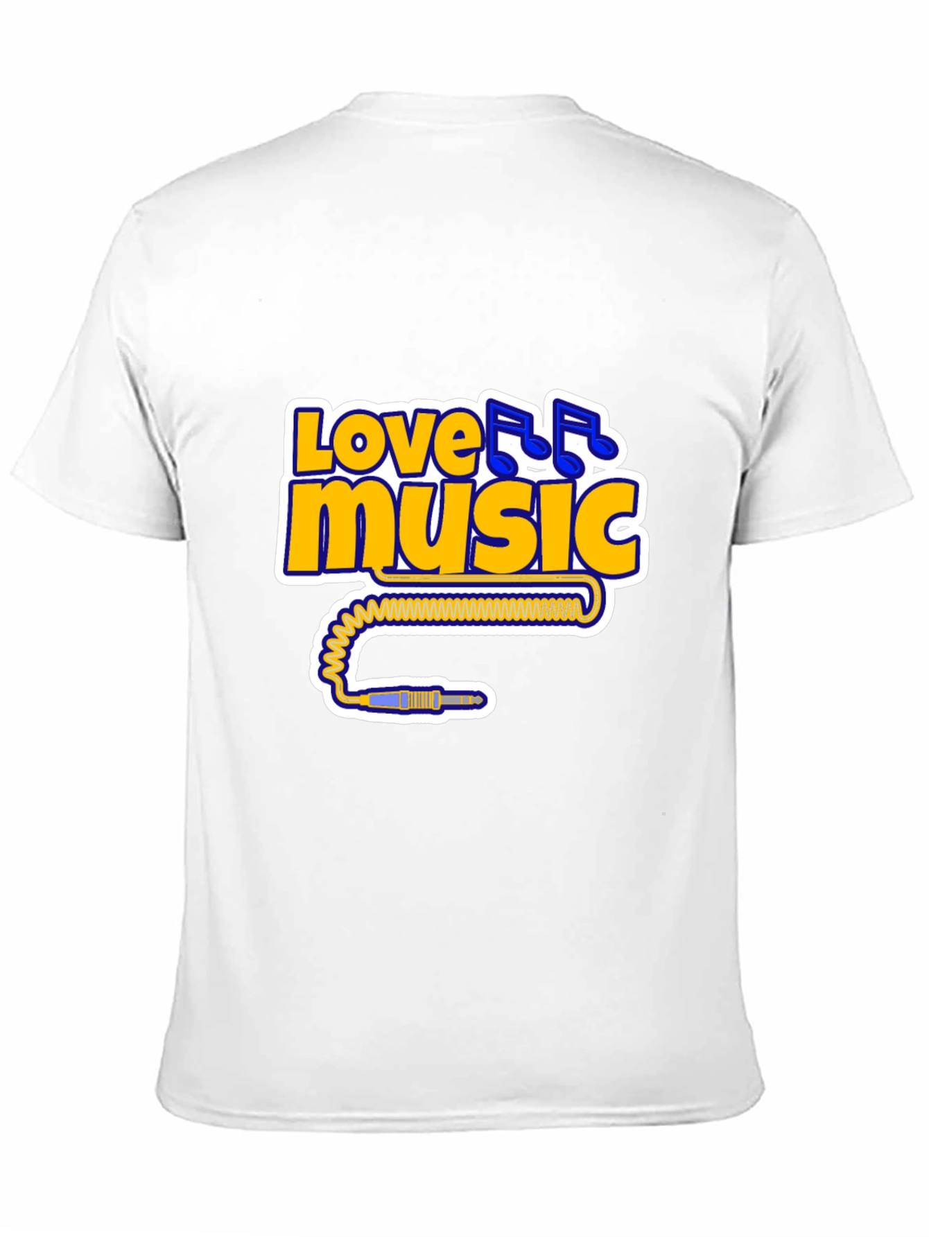 Love Music Black T-Shirt