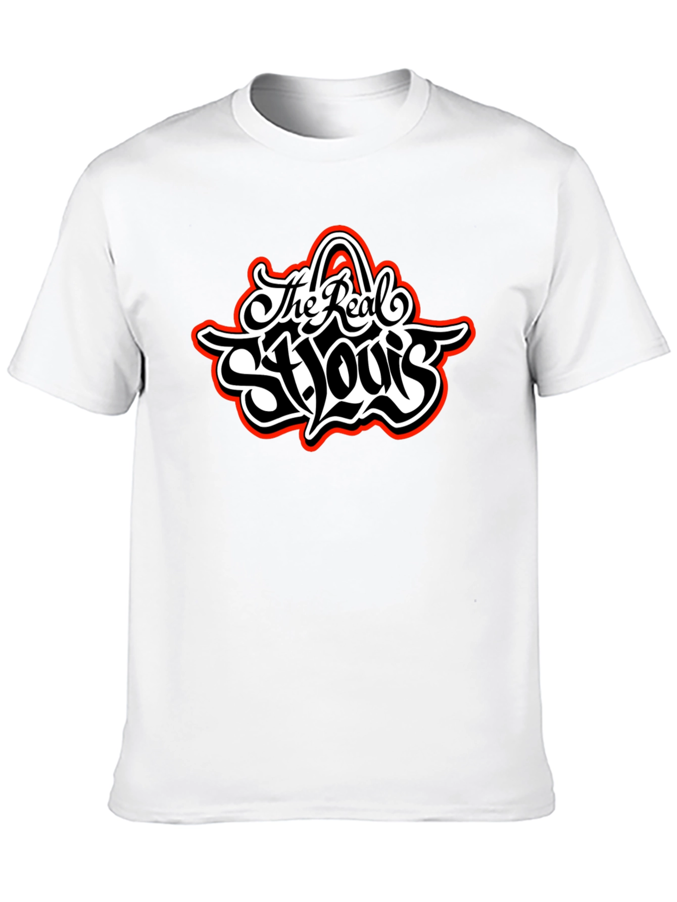 The Real St. Louis Black Graphic Tee