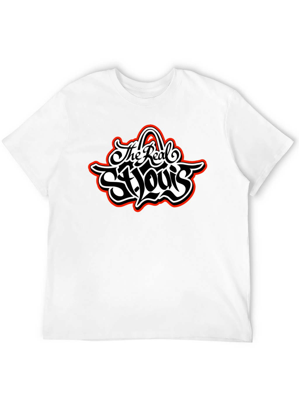 The Real St. Louis Black Graphic Tee