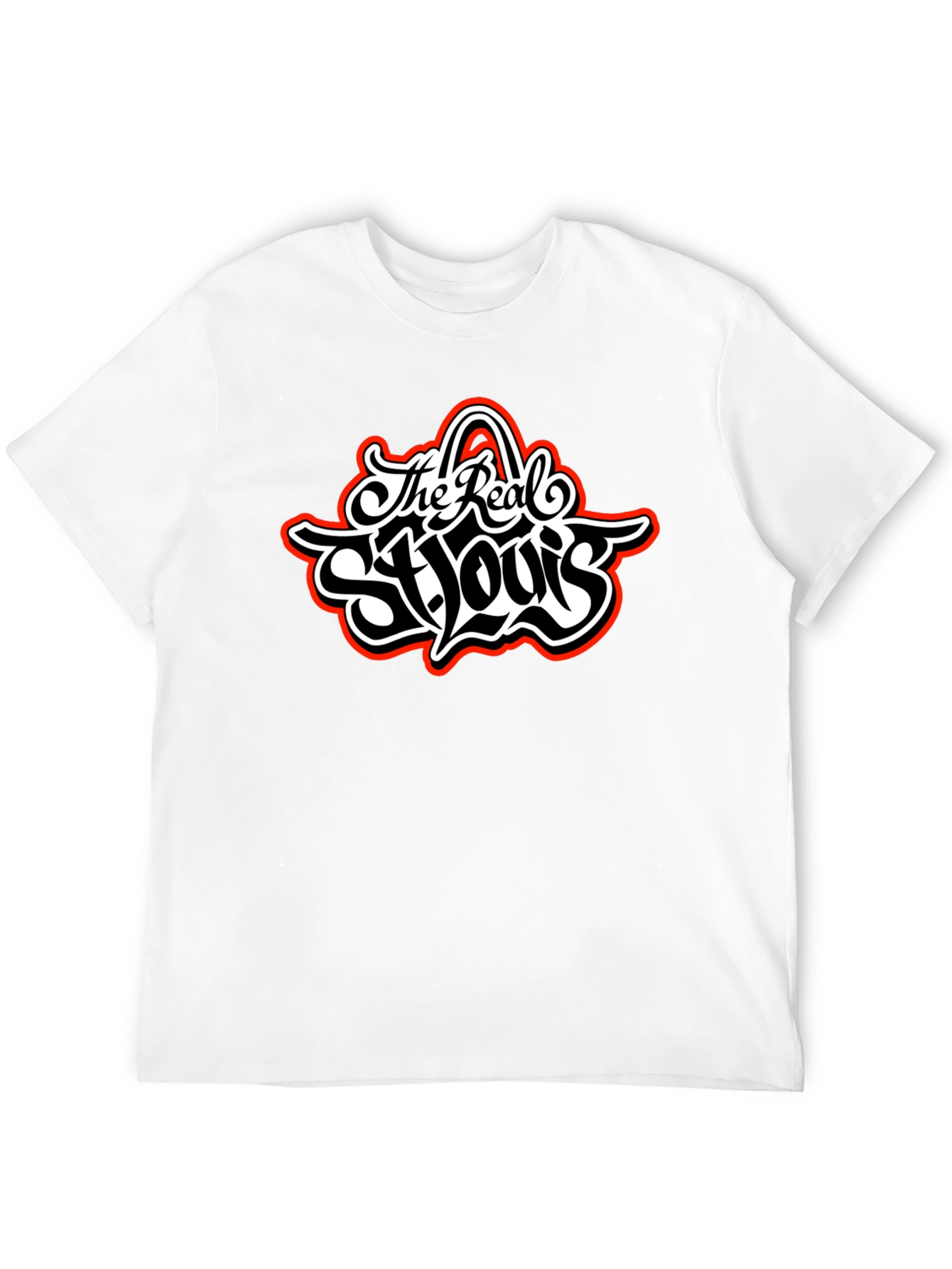 The Real St. Louis Black Graphic Tee