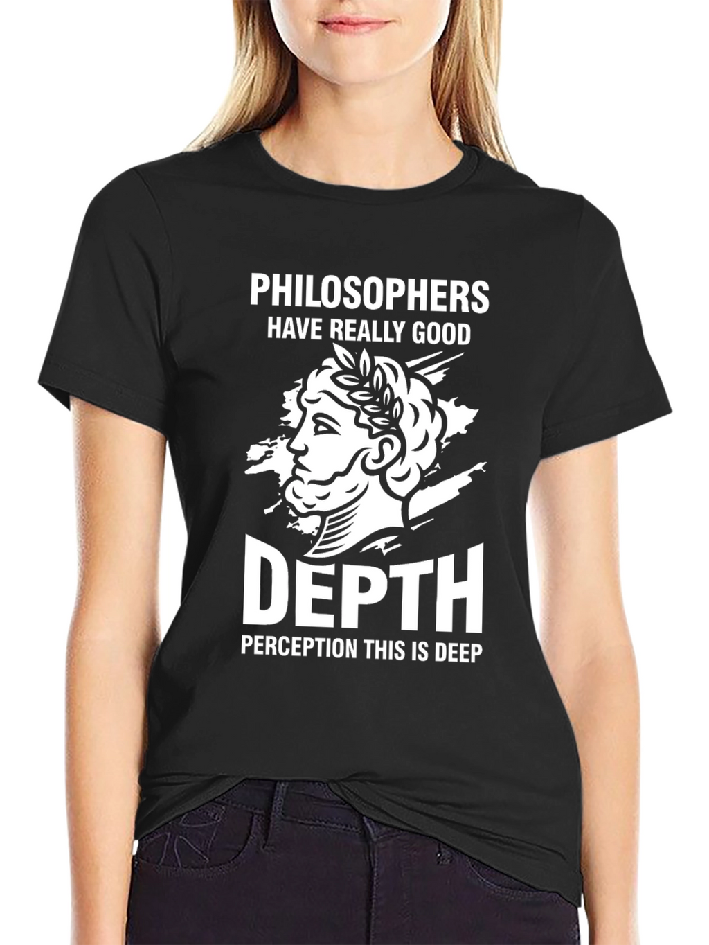 Philosophers Depth Perception Graphic T-Shirt