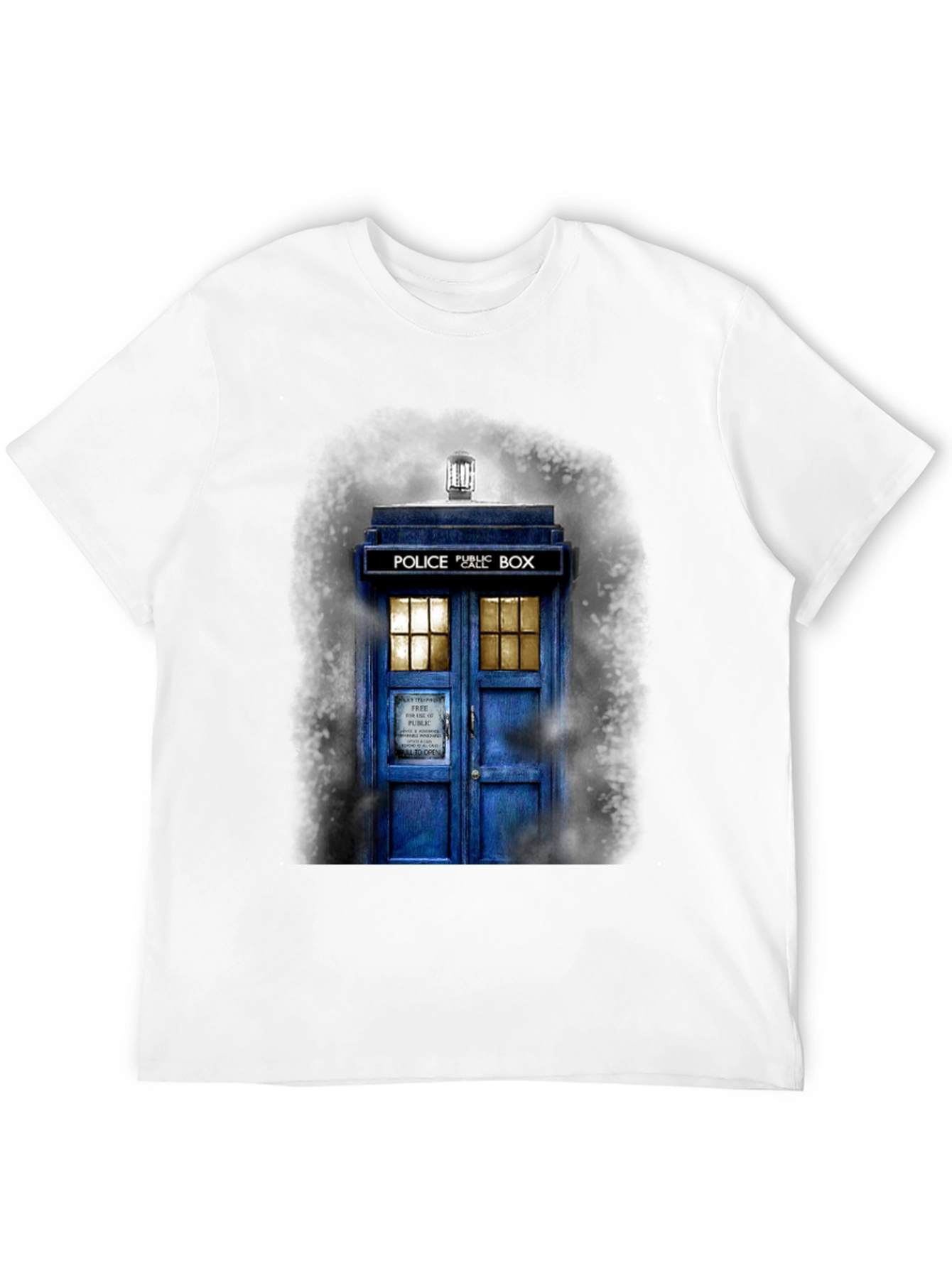 Dr. Who Tardis Graphic T-Shirt