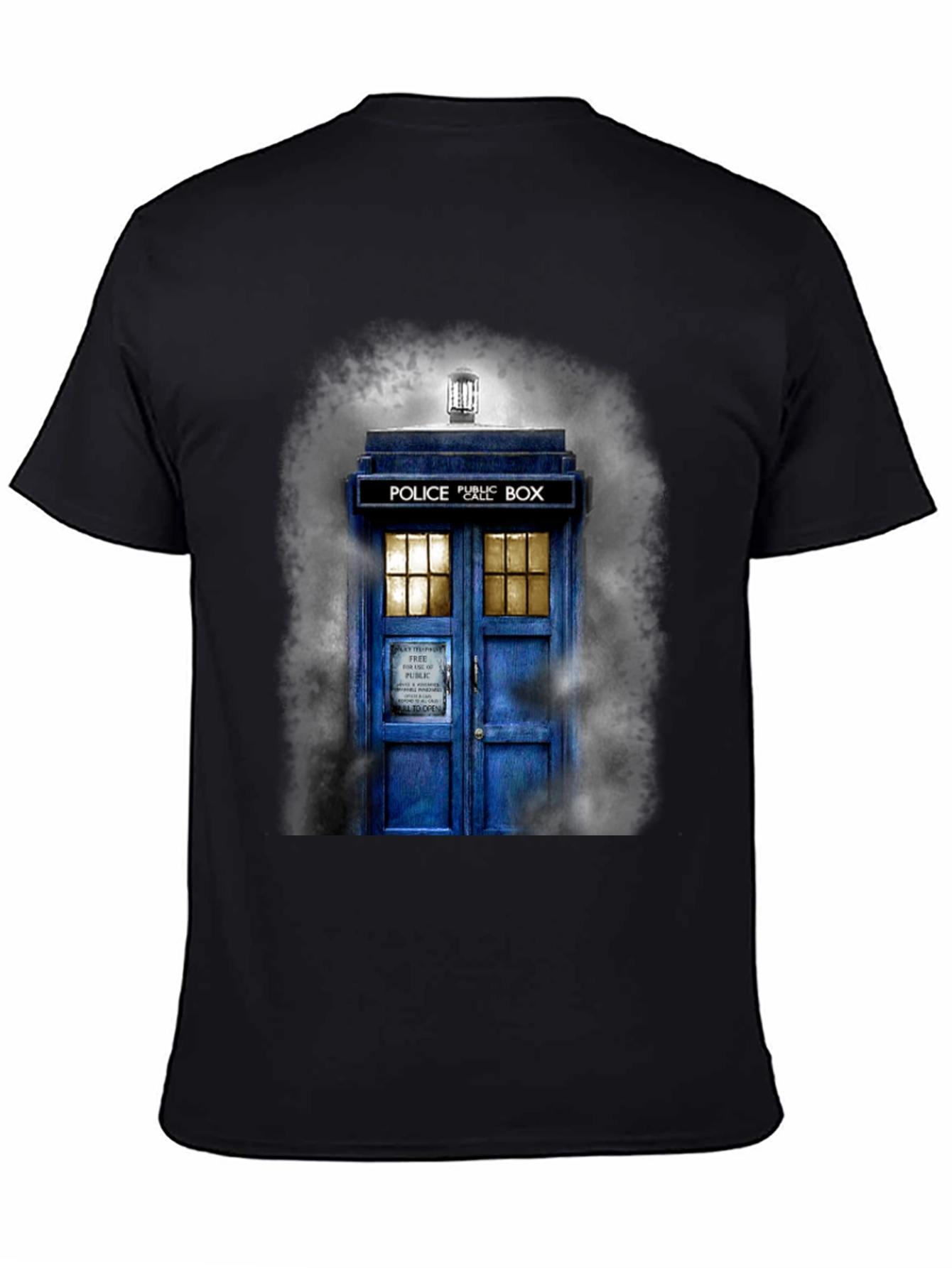 Dr. Who Tardis Graphic T-Shirt