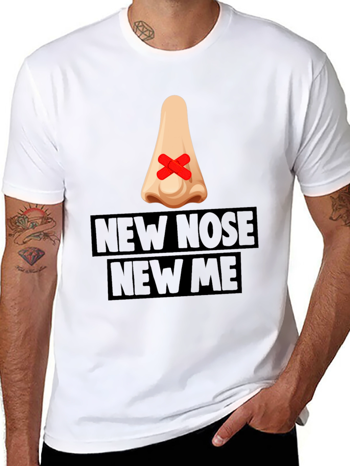 New Nose New Me Graphic T-Shirt