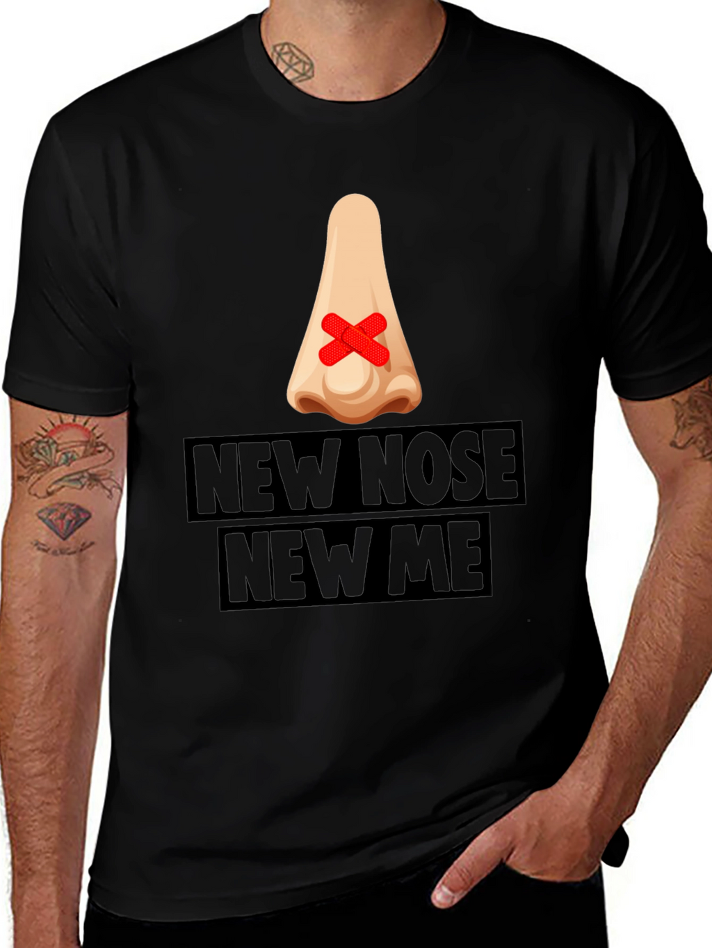 New Nose New Me Graphic T-Shirt