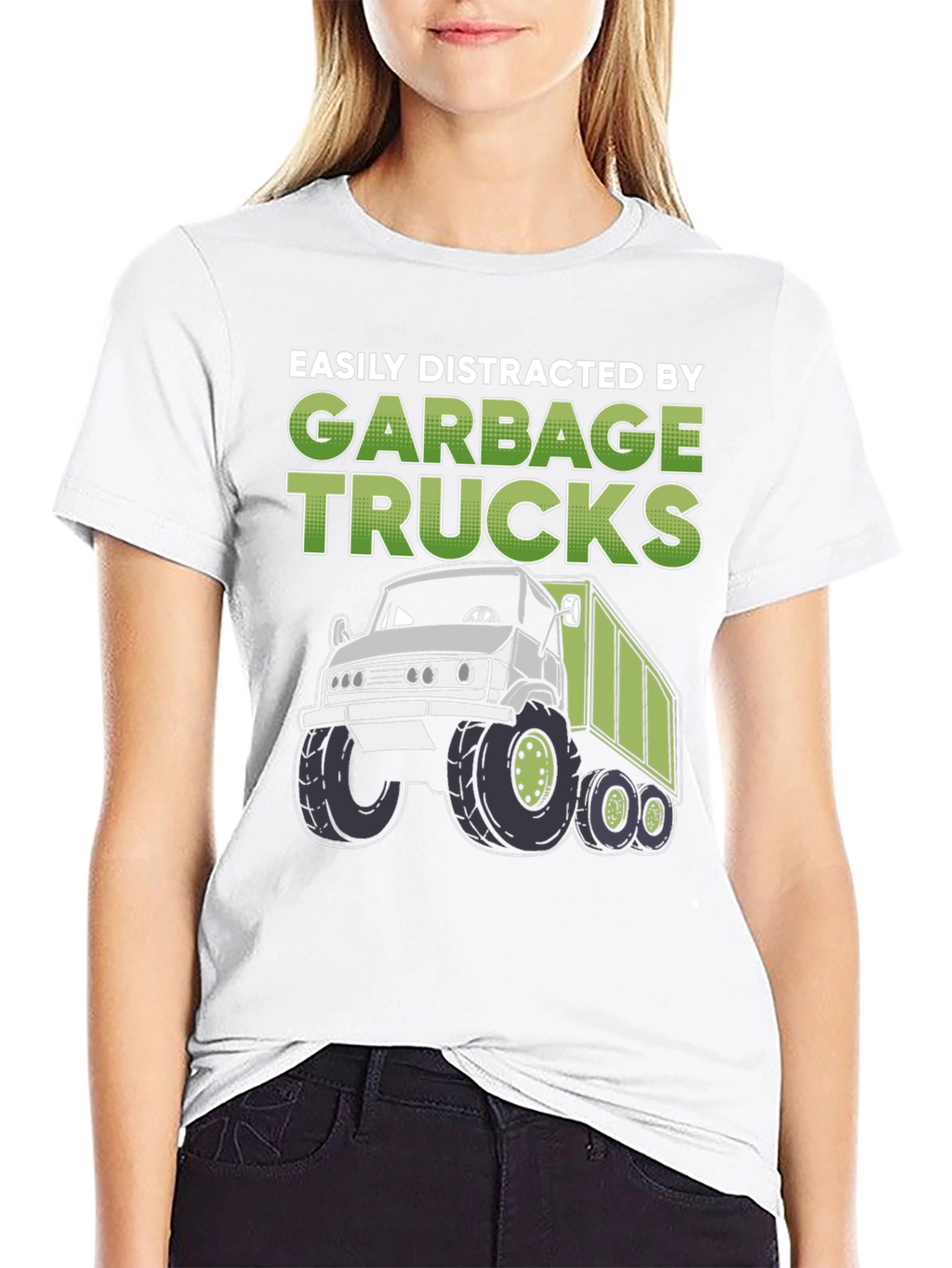 Easily Distracted by Garbage Trucks T-Shirt