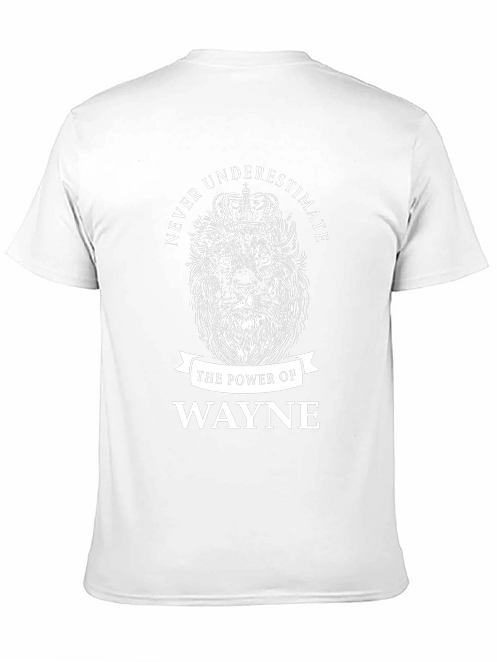 Never Underestimate Wayne Lion Graphic T-Shirt