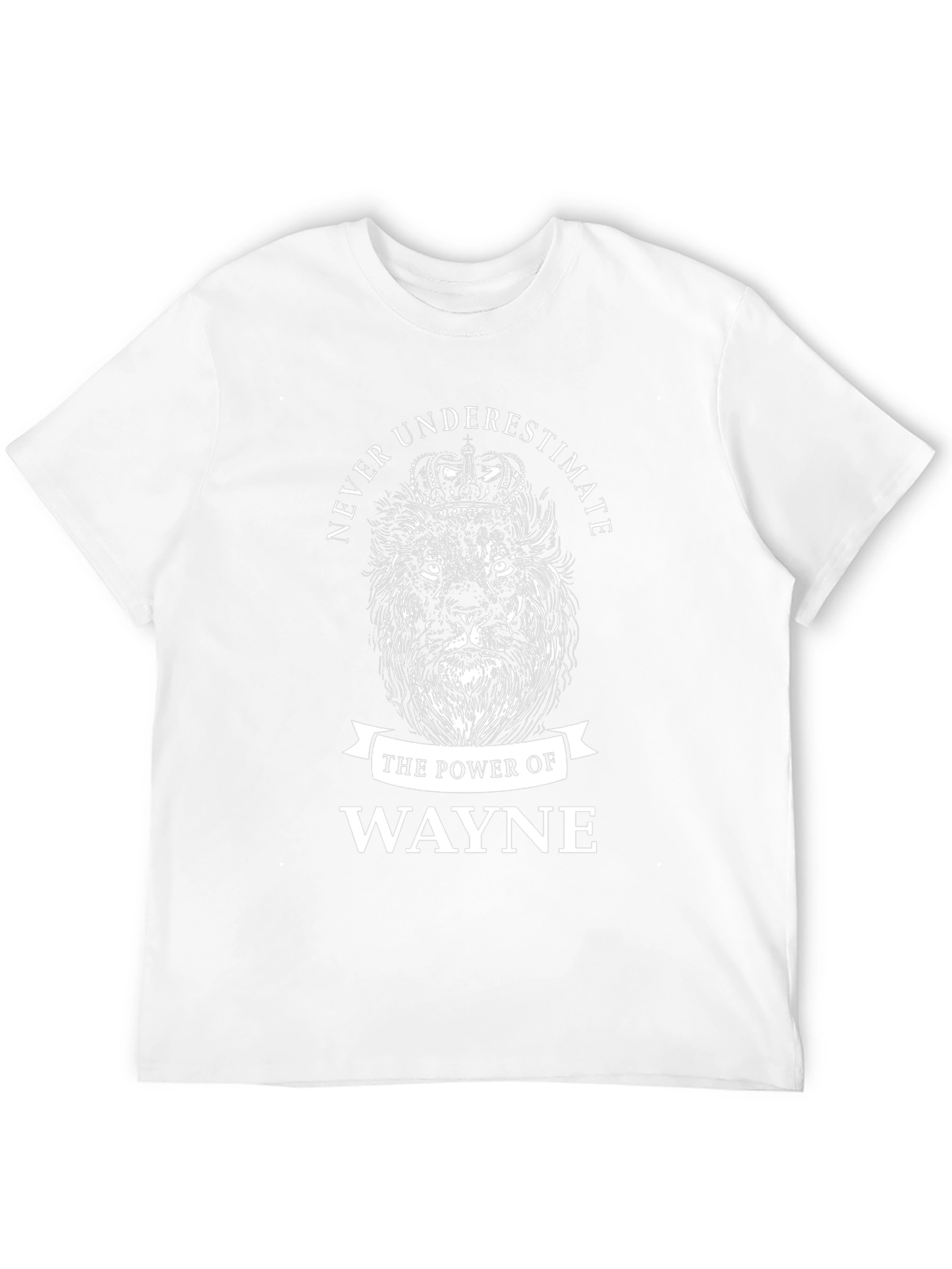 Never Underestimate Wayne Lion Graphic T-Shirt