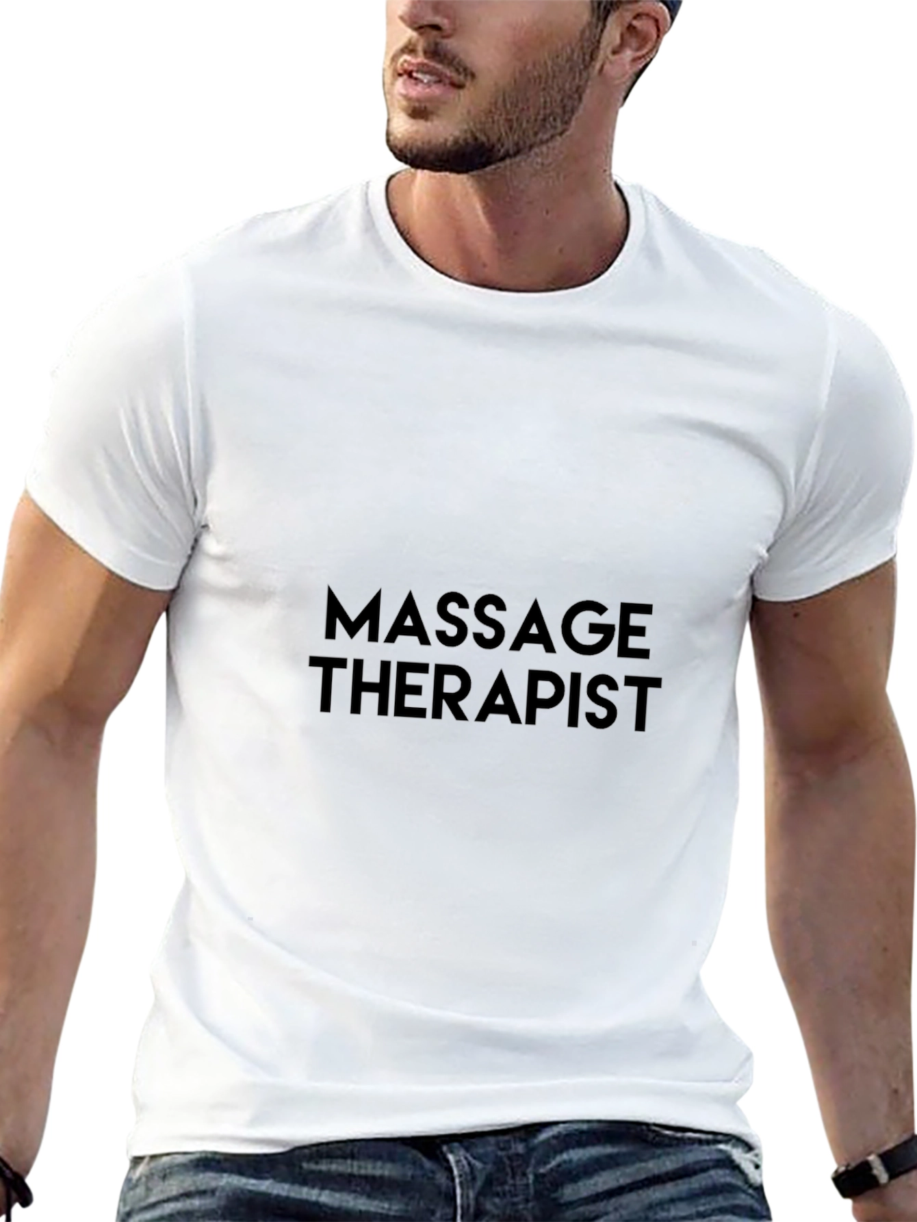 Massage Therapist Black T-Shirt
