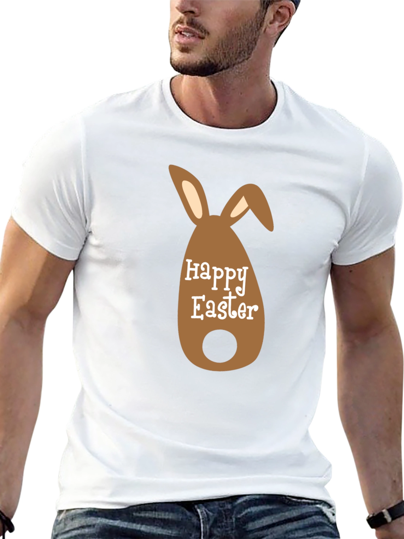 Happy Easter Bunny T-Shirt - Holiday Celebration Tee