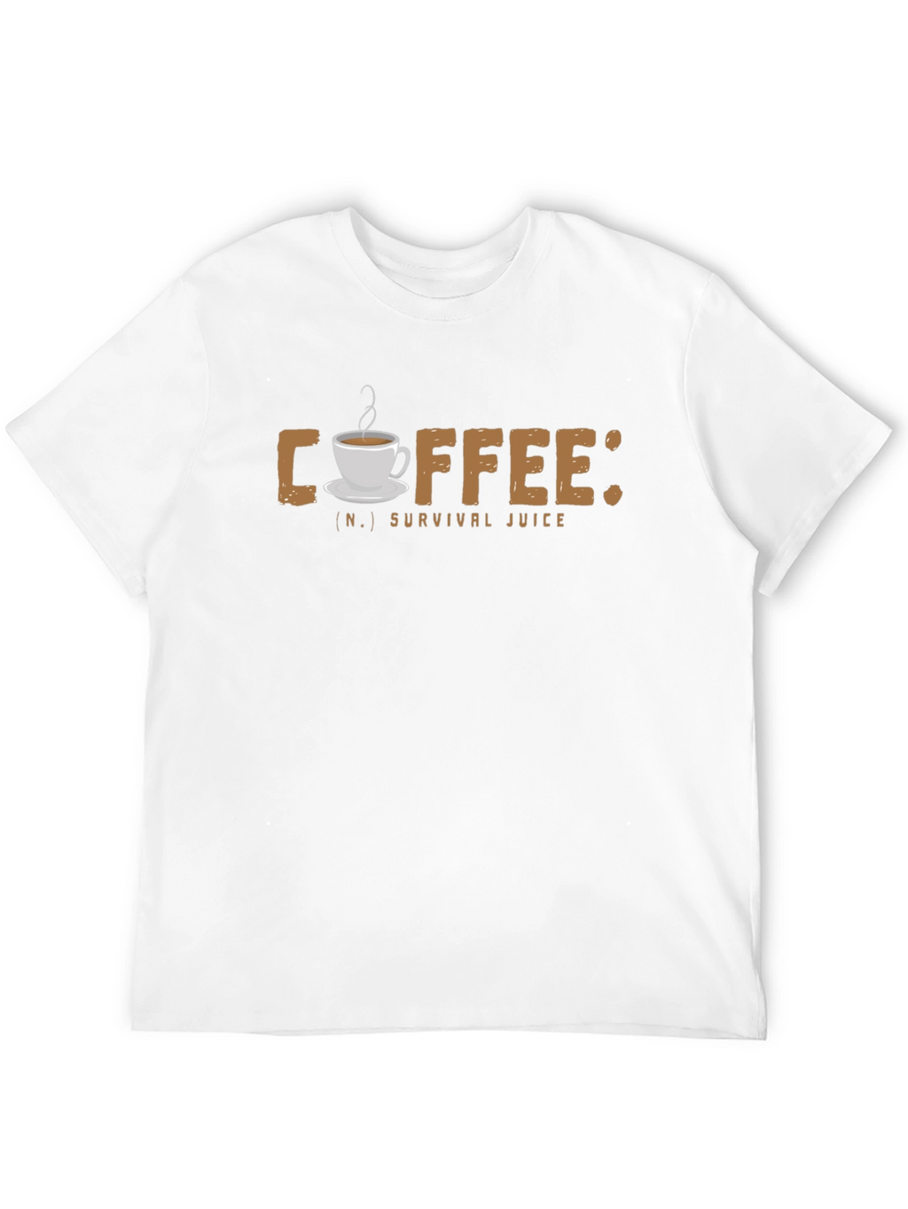 Coffee Survival Juice Graphic T-Shirt