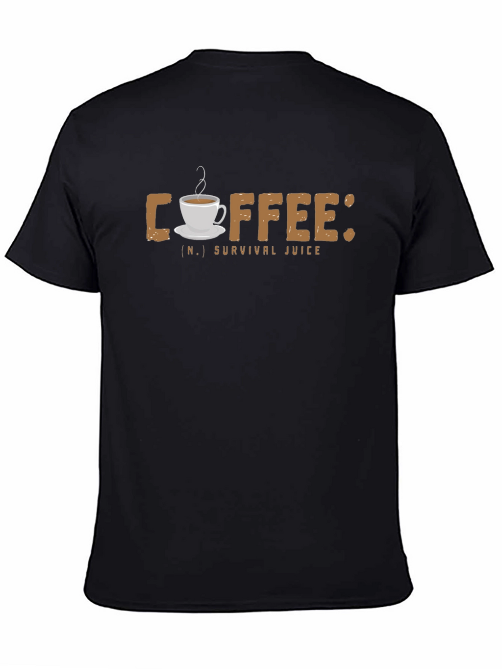 Coffee Survival Juice Graphic T-Shirt