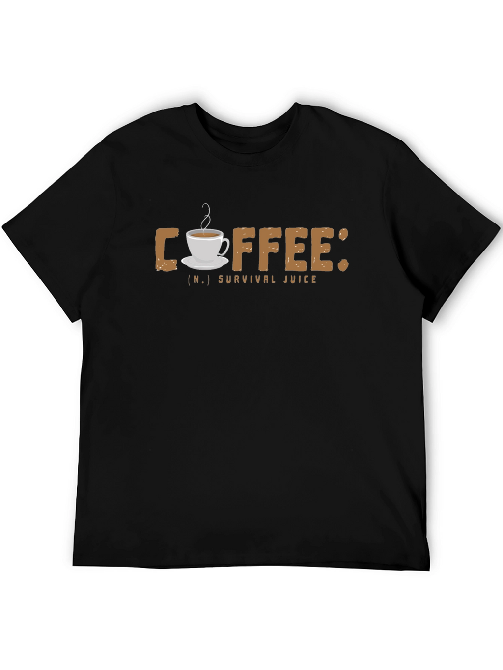 Coffee Survival Juice Graphic T-Shirt