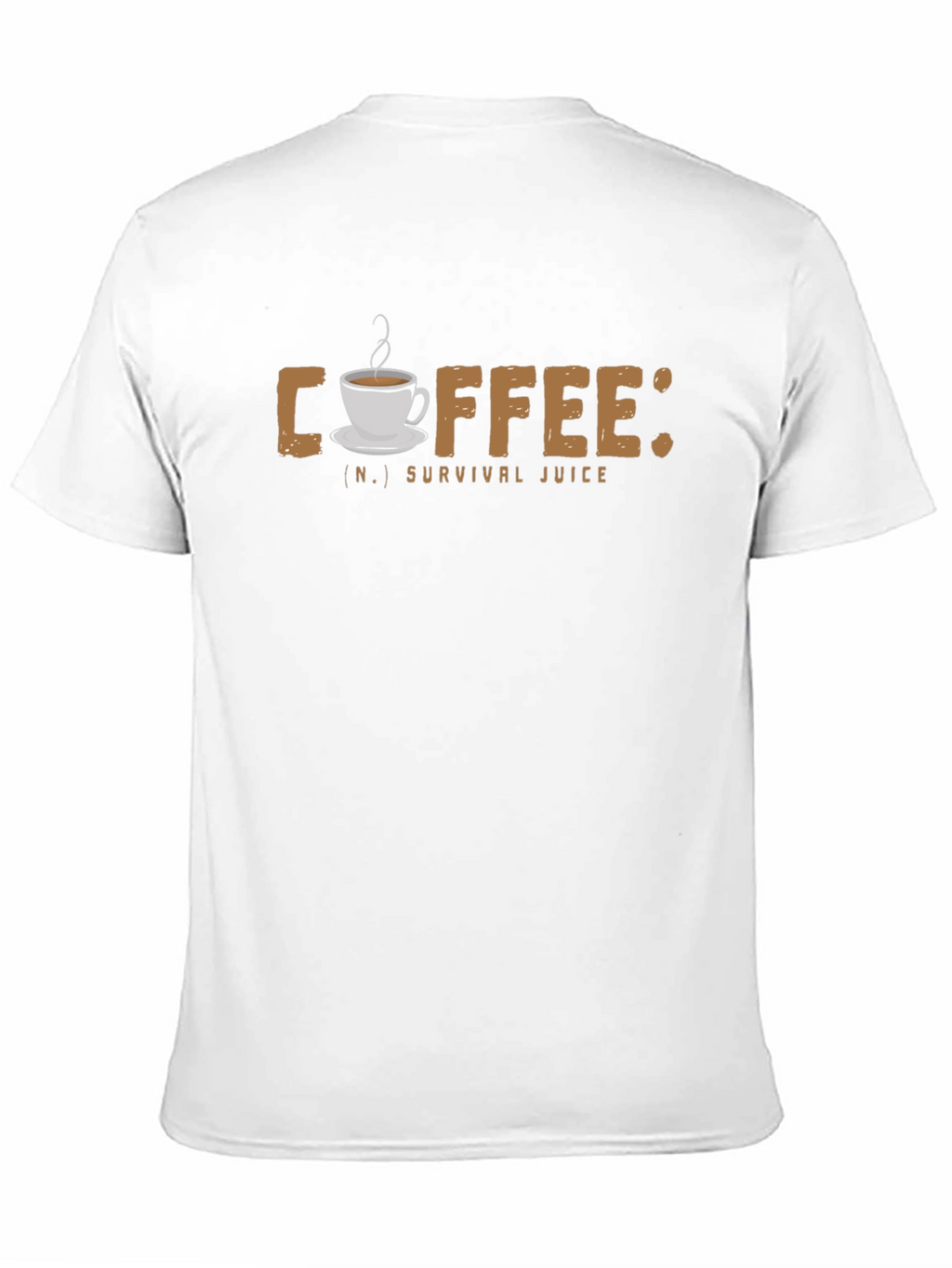 Coffee Survival Juice Graphic T-Shirt