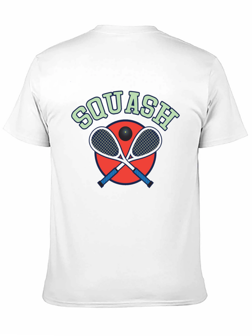 Squash Graphic Tee - Sporty Style