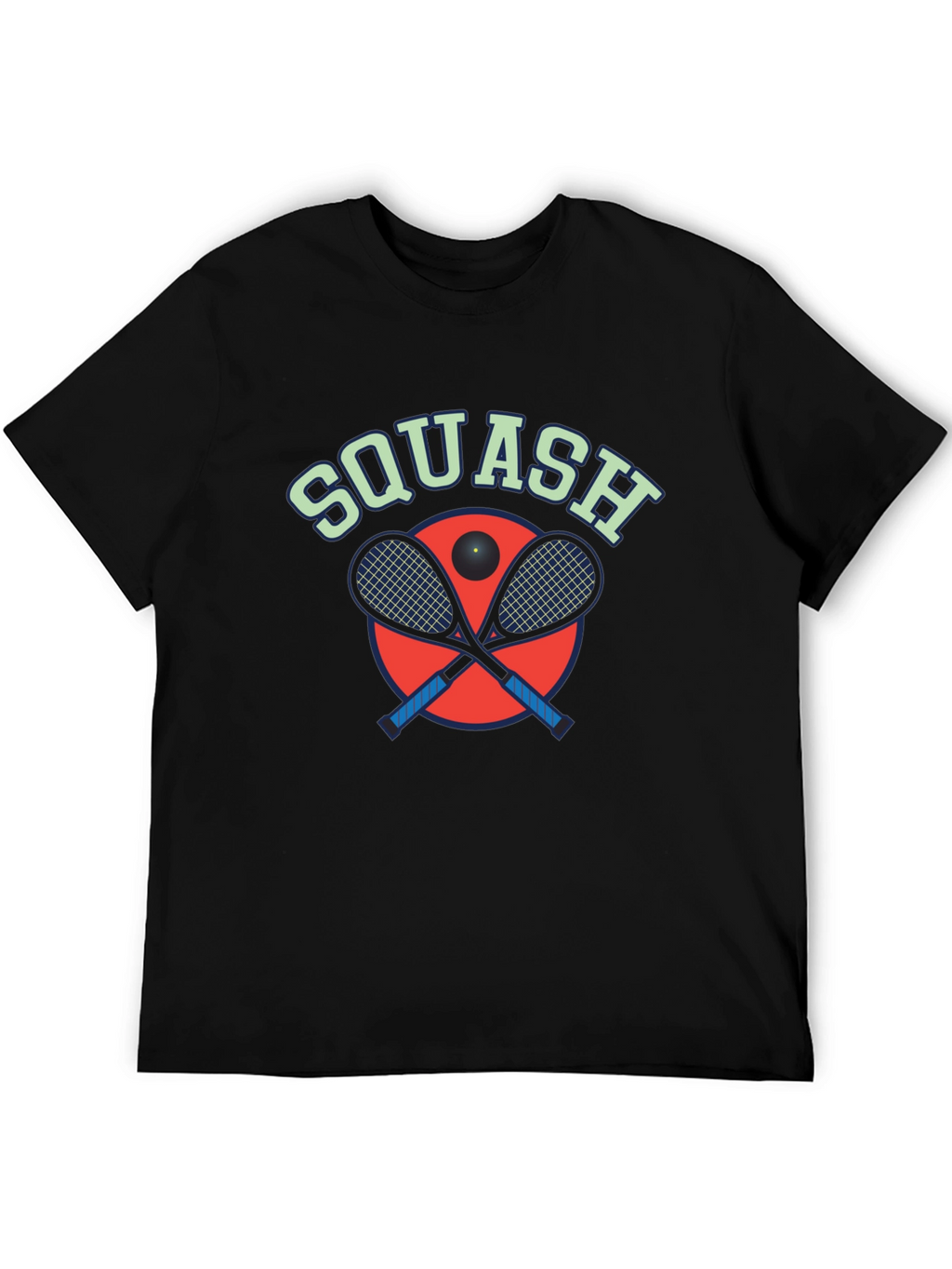 Squash Graphic Tee - Sporty Style