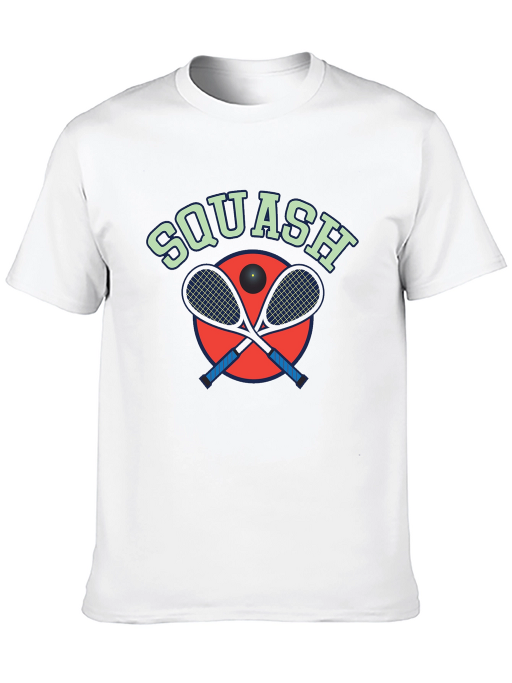 Squash Graphic Tee - Sporty Style