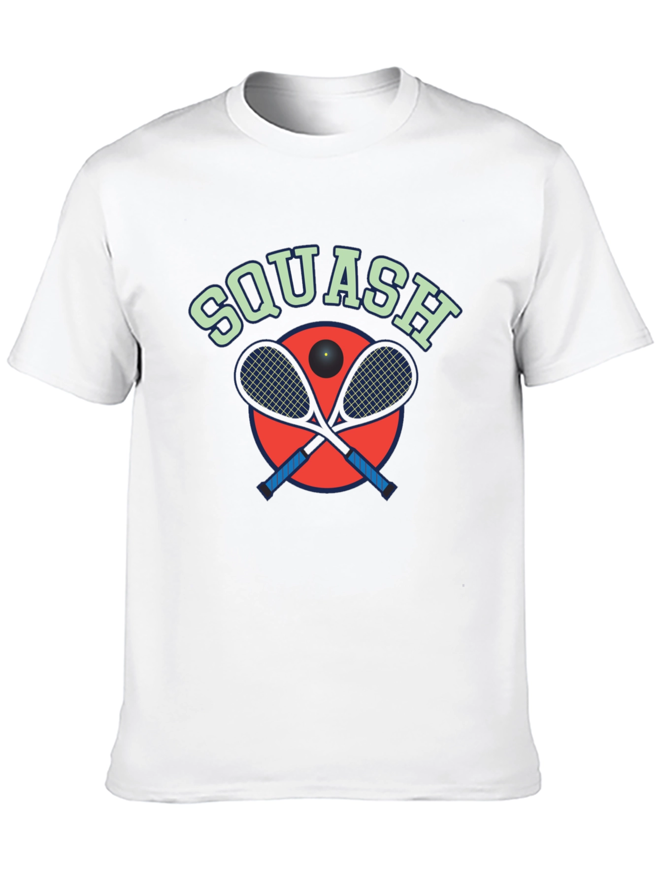 Squash Graphic Tee - Sporty Style