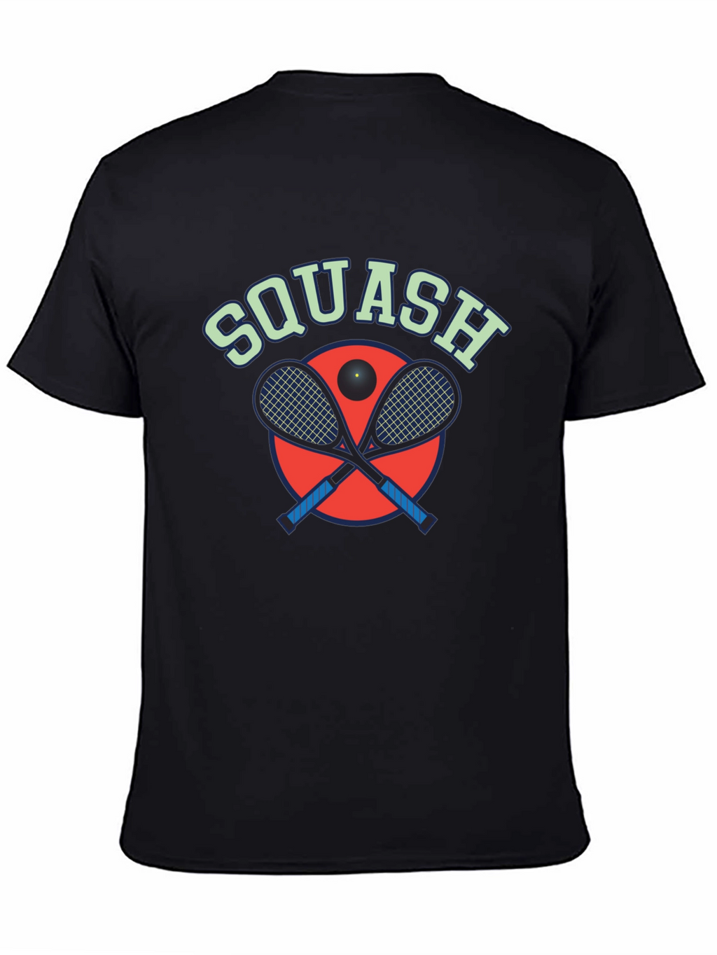 Squash Graphic Tee - Sporty Style