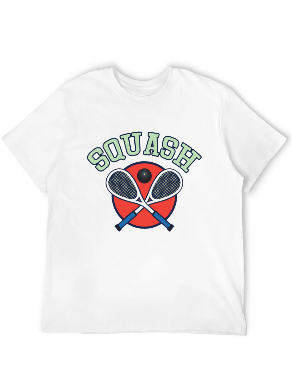 Squash Graphic Tee - Sporty Style